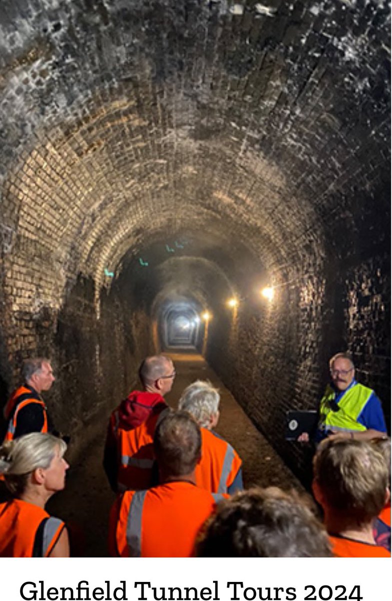 On 5 April we shall release tickets for the tours of the Glenfield Tunnel on July 6&7, 13&14, 20&21 as part of the Festival of Archaeology, and on the Open Heritage weekends, 7&8, 14&15 September. Four tours per day. @visit_leicester @TheIronGiant_ @civicsociety @visit_leicester