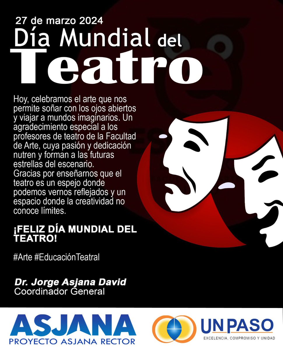 Día Mundial del Teatro