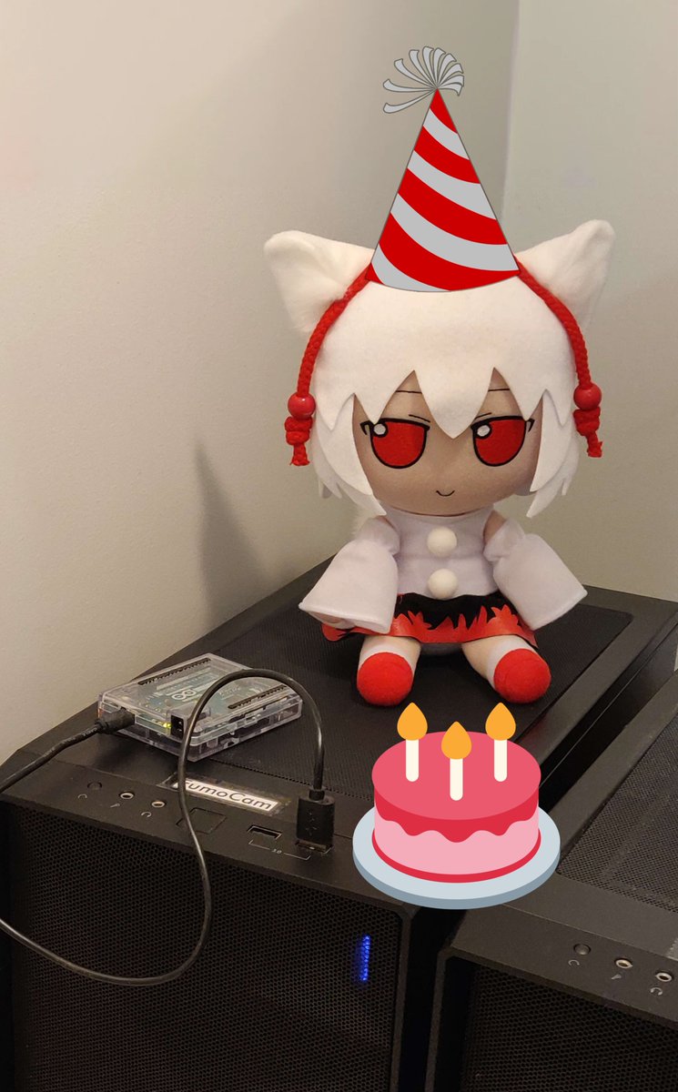 FumoCam's tweet photo. Happy Birthday FumoCam!

Today (March 27) marks 3 years of operation :) https://t.co/mdEUEIveSE