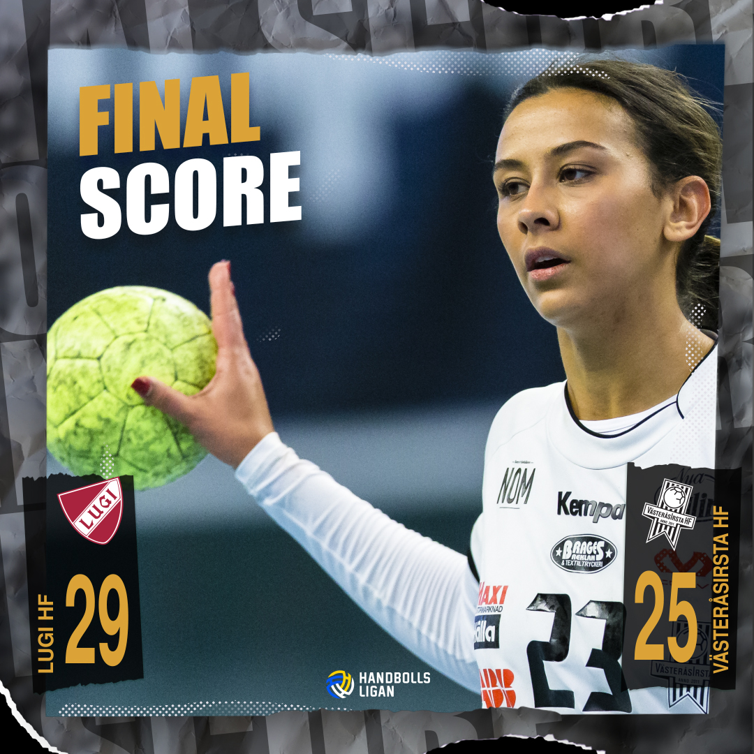 Kvällen slutar tyvärr med förlust🤾🏻‍♀️