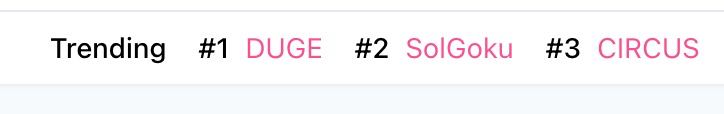 DugeLOL's tweet photo. #DUGE is TRENDING #1 on #PinkSale!

Presale:
https://t.co/7U7NIS401z

#SOL #Solana #memecoin #memecoins #memeseason #SolanaMemeCoins #SolanaMeme #Presale #Pinksale https://t.co/YNmH290fUv