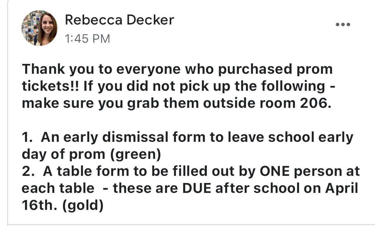 BMHSClassof2025's tweet photo. FYI Juniors! @BrickMemorialHS https://t.co/POLPAgwSvv