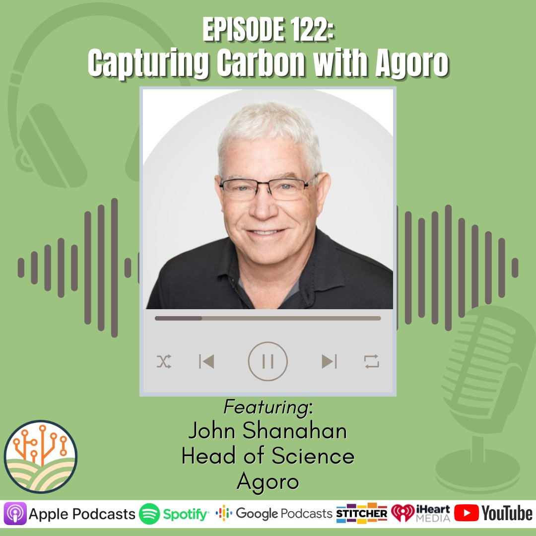 Katie and Deepak talk with John Shanahan, the head of science for Agoro about the ins and outs of the carbon market and what Agoro does to help farmers and ranchers with their carbon farming. Catch us April 11th for our next digital ag story!

#Research #digital #ag #Innovation