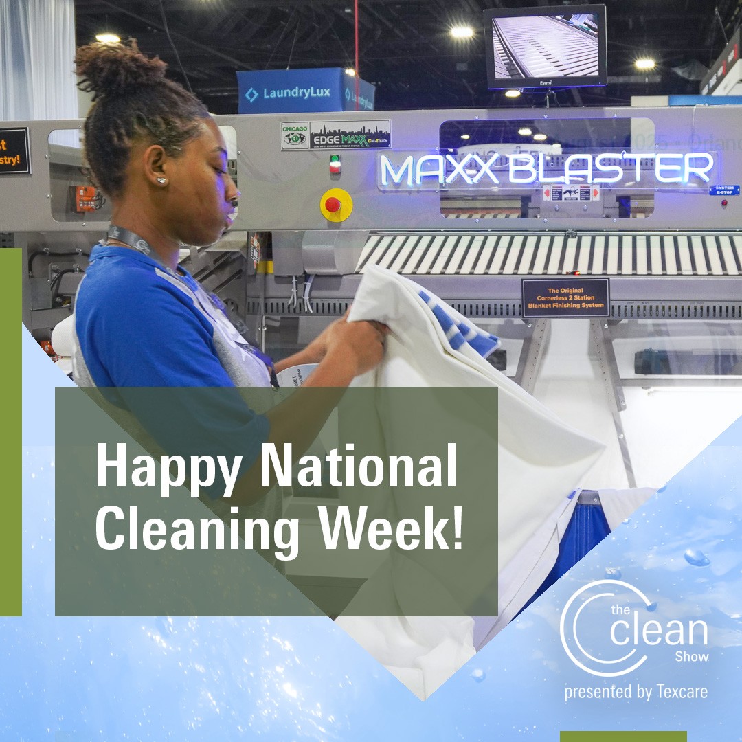 This week, let’s give a big shoutout to all of the hardworking workers who drive the laundry and dry-cleaning industries. Your dedication is truly appreciated, and we hope to see you at #Clean2025. 

#nationalcleaningweek #drycleaning #laundry #washwednesdays