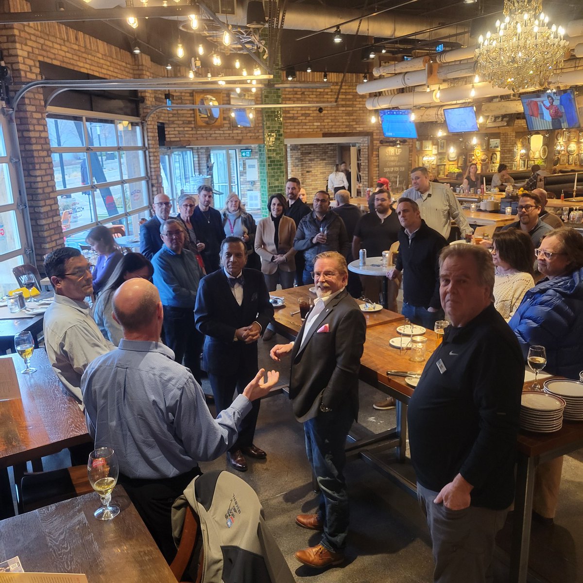 WhitbyChamber's tweet photo. What an amazing #ChamberRocks event last night @SCADDABUSH Italian Kitchen & Bar. Thanks to our presenting sponsor #TeamMultiCorp and all the #WCCproud members who attended. https://t.co/RvmKnguGVq
