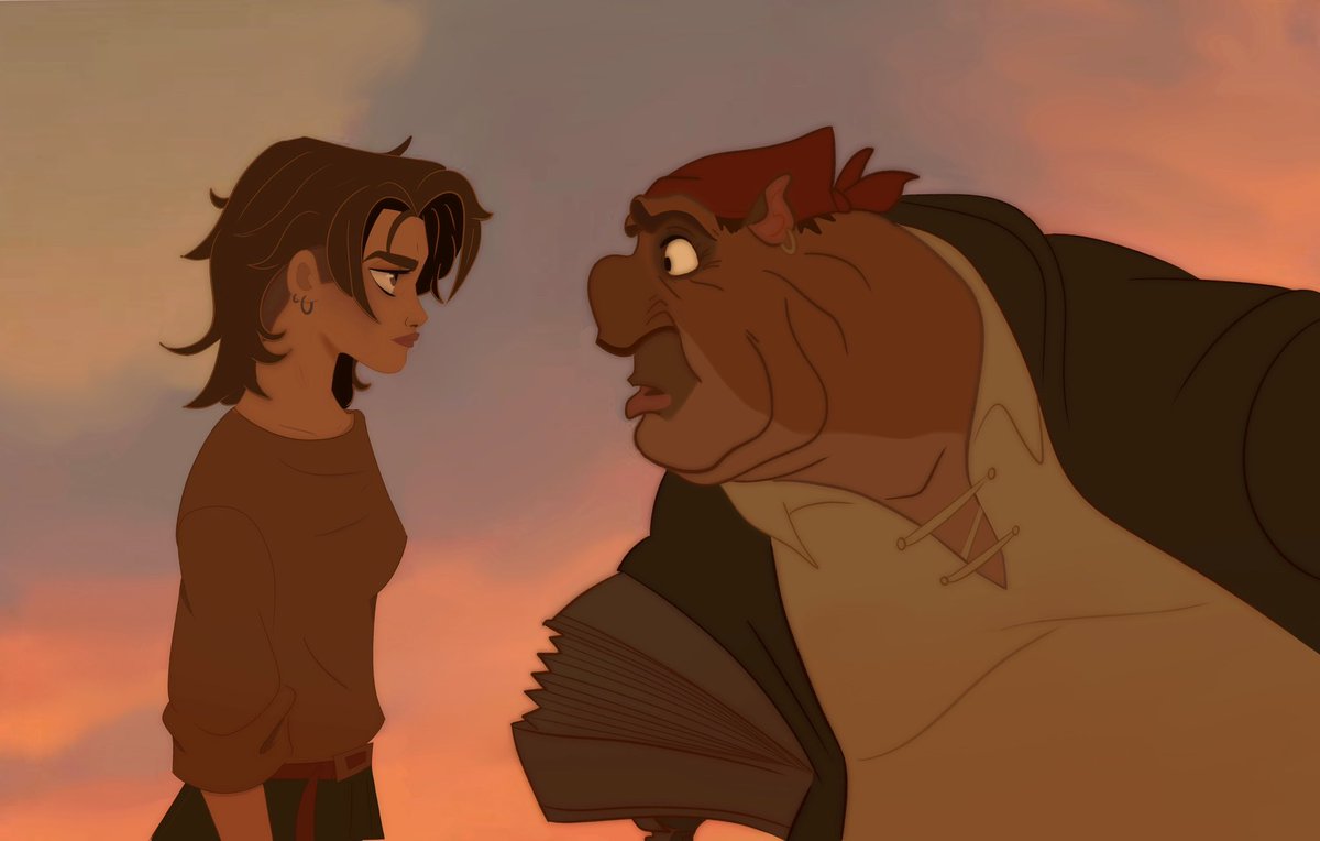 Treasure Planet but make it sapphic 🏳️‍🌈