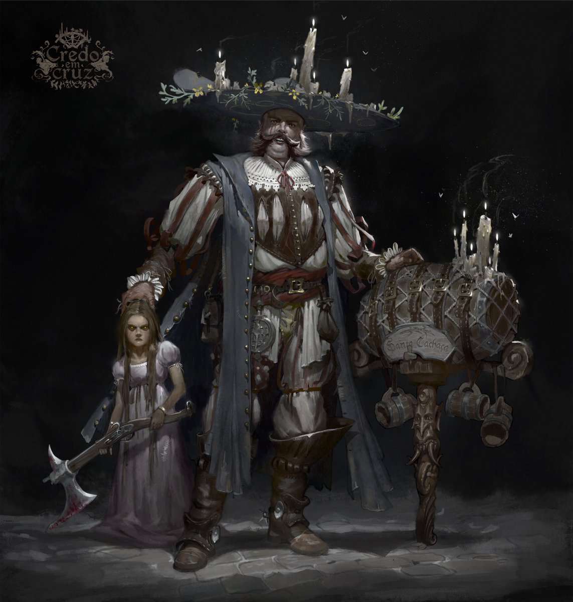 Motthorn's tweet photo. Bartolomeo Cruz Character for my personal project "Credo em Cruz". :) https://t.co/j5gkOn1dDu