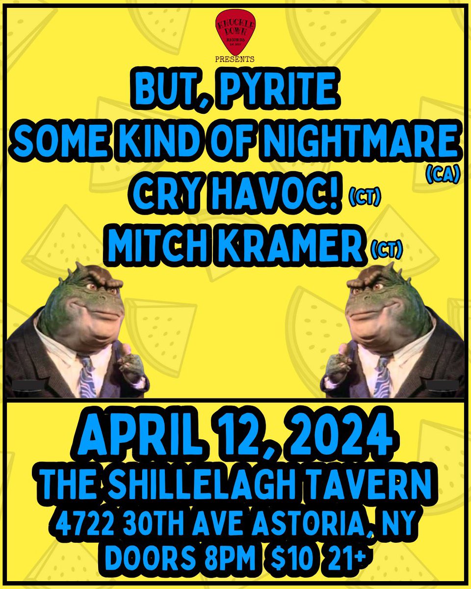 jonnydisaster's tweet photo. STOKED TO GET BACK TO PLAYING NEXT MONTH. 3 DAY WEEKEND IN NYC, CT &amp; RI W/ OUR FRIENDS IN SOME KIND OF NIGHTMARE AND MITCH KRAMER #NYC #QUEENS #CT #NEWLONDON #RI #PROVIDENCE #SHOWS #PUNKSHOW #PUNKROCK #PUNK #HCPUNK #NEWENGLAND #APRIL #SOMEKINDOFNIGHTMARE #CRYHAVOC #MITCHKRAMER https://t.co/9YQpUrX1Zj