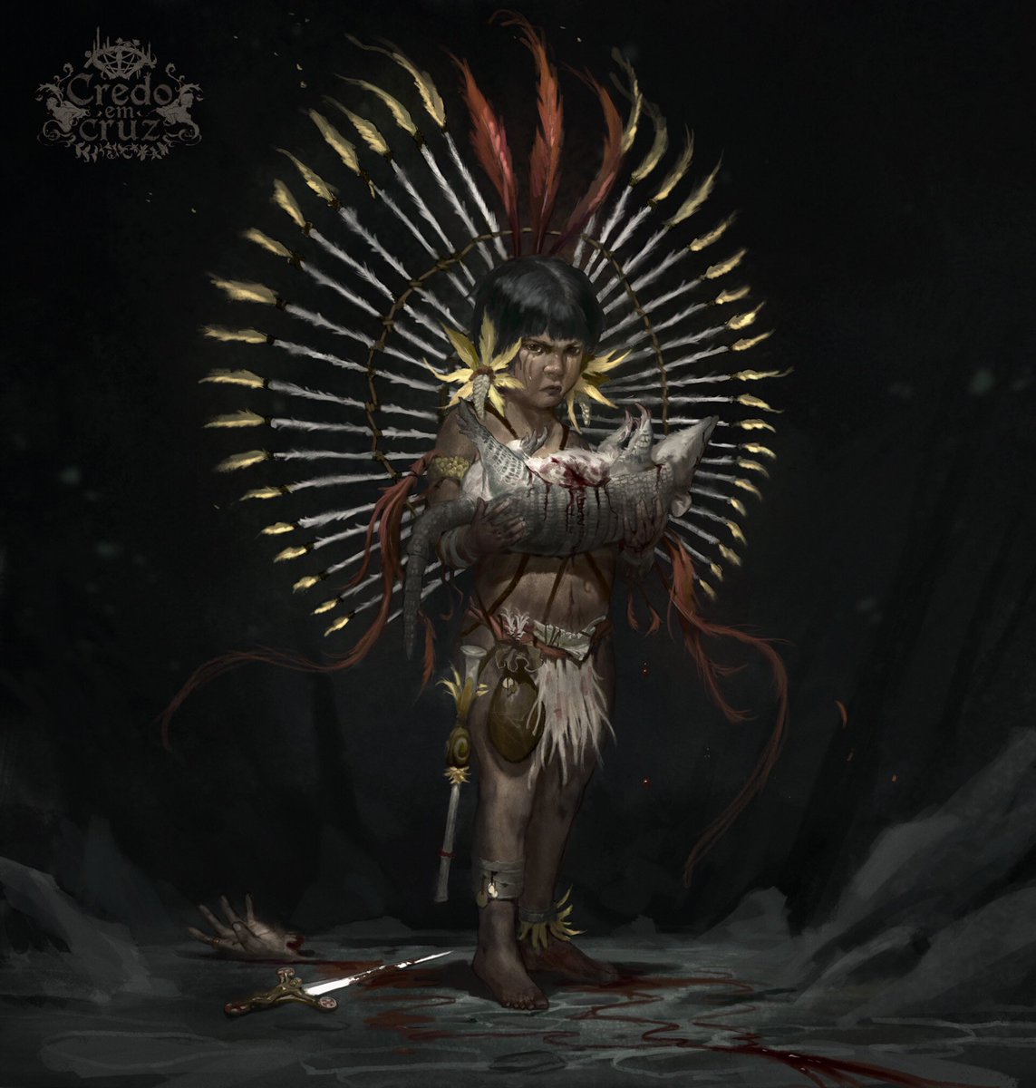 Motthorn's tweet photo. Arawa Suna Character for my personal project "Credo em Cruz". :) https://t.co/7VFO27QQfc
