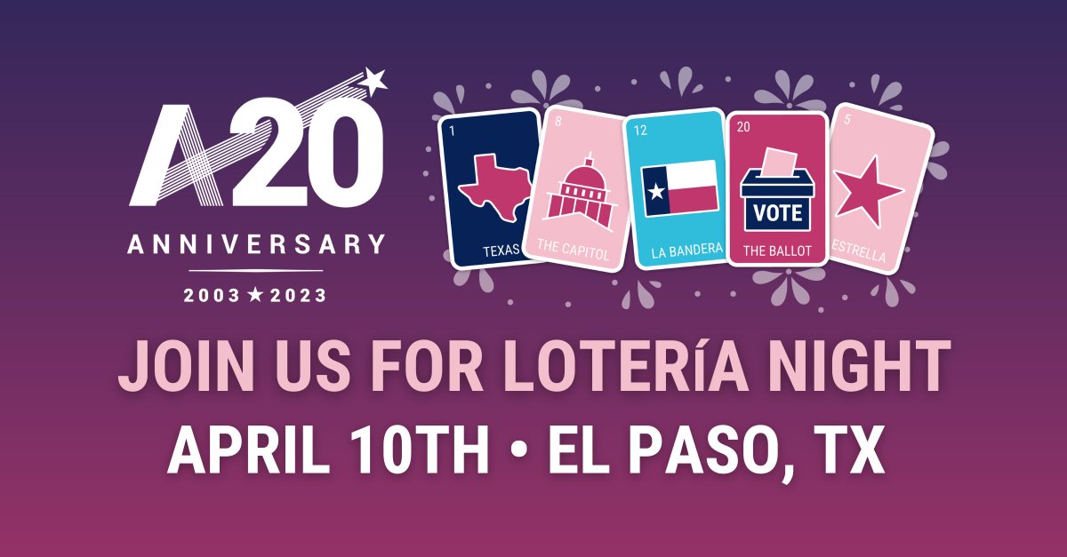 We're excited to head to El Paso and spend time with our Annie's List community next month! ✍️Sign up to join us for Lotería on April 10th here: annieslist.com/event/el-paso-…