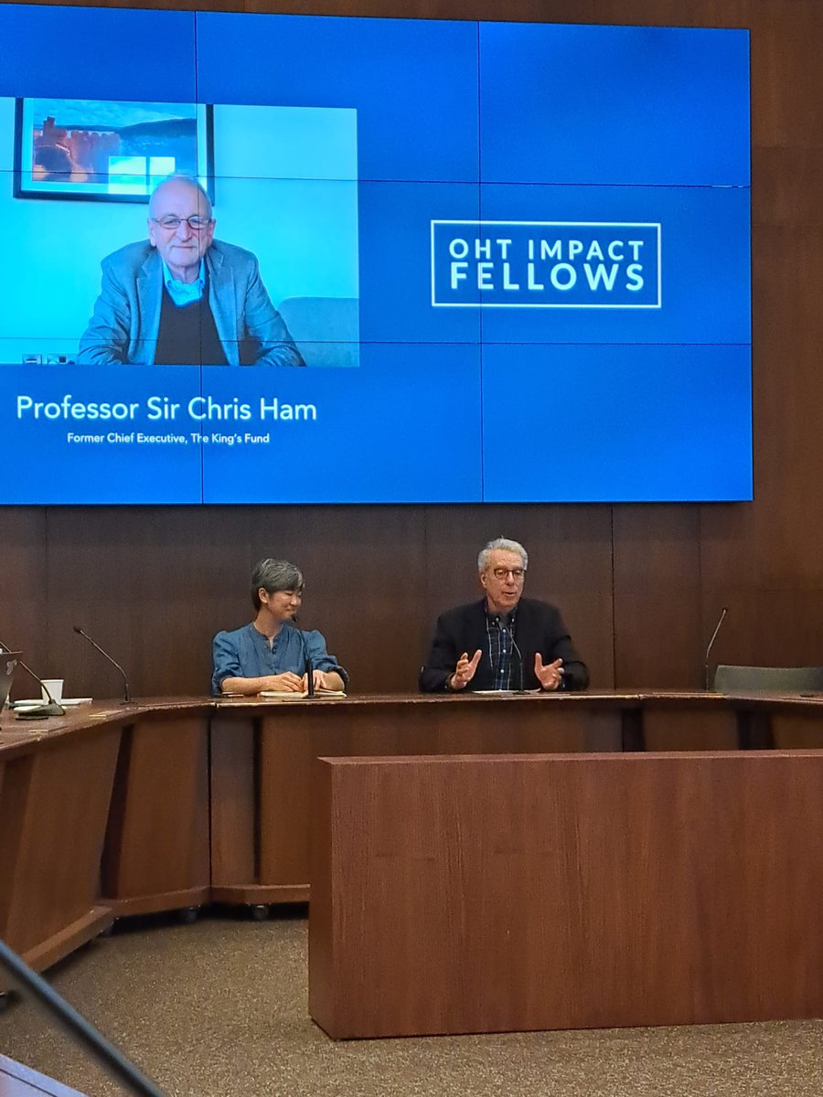 Institute of Health Services & Policy Research (@ihspr_isps_cihr) on Twitter photo At the <a href="/ohtfellows/">OHT Impact Fellowship</a> symposium, <a href="/RickGlazier1/">Rick Glazier</a> discusses integrated care transformation with Sir <a href="/profchrisham/">Sir Chris Ham</a>, <a href="/ivypolicywonk/">Ivy Wong</a> & participants. Rick identifies lessons learned from the NHS regarding governance, data, relationships, embedded research & neighbor-based PHC. At the <a href="/ohtfellows/">OHT Impact Fellowship</a> symposium, <a href="/RickGlazier1/">Rick Glazier</a> discusses integrated care transformation with Sir <a href="/profchrisham/">Sir Chris Ham</a>, <a href="/ivypolicywonk/">Ivy Wong</a> & participants. Rick identifies lessons learned from the NHS regarding governance, data, relationships, embedded research & neighbor-based PHC.