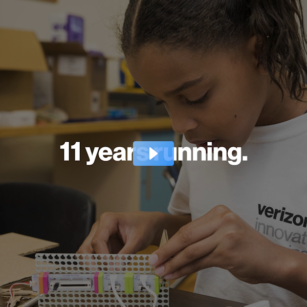 Labbazia's tweet photo. #VerizonInnovativeLearning has now reached 7 million students! That’s 7 million future-builders empowered with tech-integrated curriculums, free internet access and support for educators. See them in action: https://t.co/bHXfitjlTZ #CitizenVerizon https://t.co/H153nSSqJU https://t.co/ovfTTNqHSw