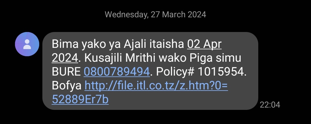 EdwinFweni's tweet photo. Nimejaza mafuta #PUMA na nikatumia Selcom lipa namba ku transact.
Nimepata na bima ya maisha / ajali kwa siku saba bure! Imagineππ
Probably ni ushamba wangu, ila niko amazed!ππ
@sanlam
#SelcomInatosha #BimaKitonga https://t.co/jexdz56zOB