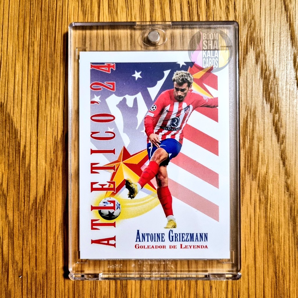 BShakalacards's tweet photo. Elle est donc logiquement devenue un modèle pour un footballeur de légende : Antoine Griezmann.
#SkyboxForEver #GoleadorDeLeyenda https://t.co/S63YExAKR1