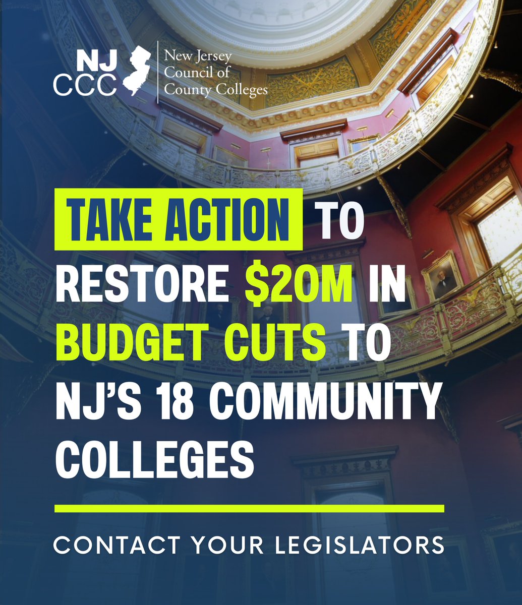 NJ's Community Colleges tweet media