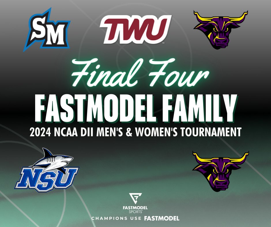 FMS_Software's tweet image. Excited to catch the #FastModelFamily in action at the @NCAADII Women&apos;s and Men&apos;s Tournaments tonight and tomorrow! 🏆🏀