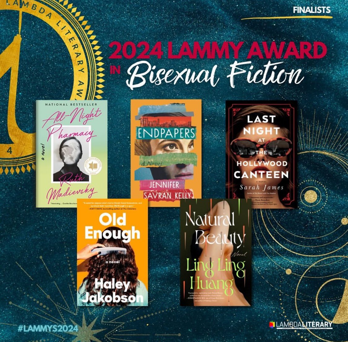 Congratulations to <a href="/SarahViren/">Sarah Viren</a> and <a href="/HaleyJakobson/">Haley Jakobson</a> for being chosen as #Lammys2024 finalists in the categories of Lesbian Memoir/Biography and Bisexual Fiction!