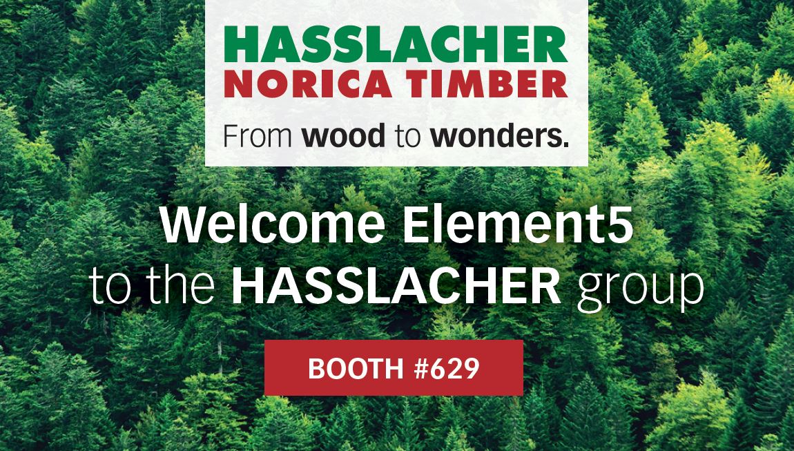 We're at the @MassTimberConf this week in Portland! Come by Element5 Booth #837 and HASSLACHER Booth #629, say hi and pick up one of these cards. Once you have both cards, trade them in to either booth for a FREE eco-friendly bamboo 5W wireless charging pad with dual USB ports.