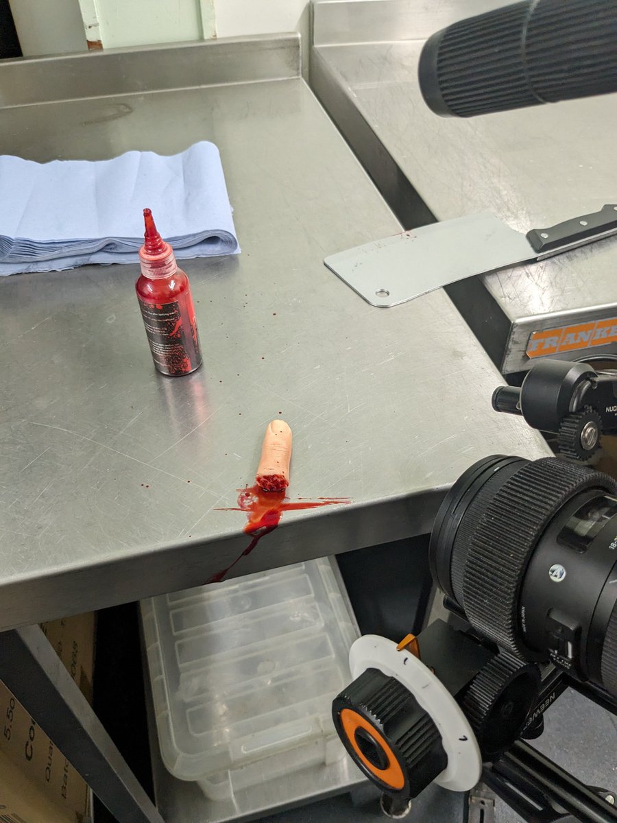 Today's filming. #filmstudies