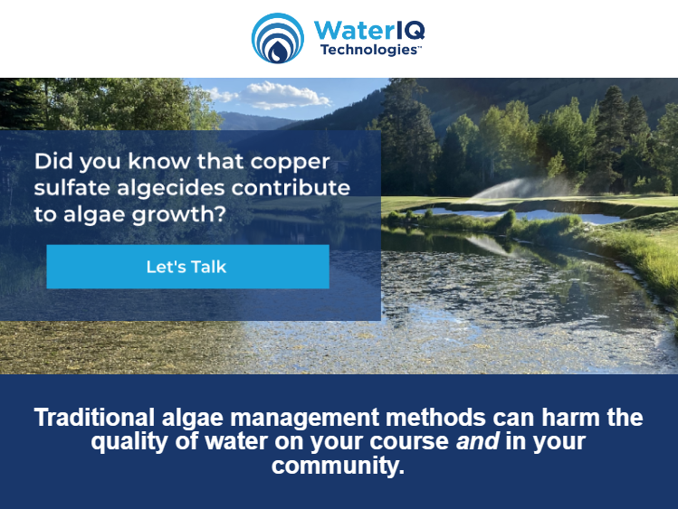 Consolidated has an amazing new product - WaterIQ Technologies offers a cutting-edge technology solution that addresses algae buildup sustainably minimizing and reducing the use of harmful chemicals.