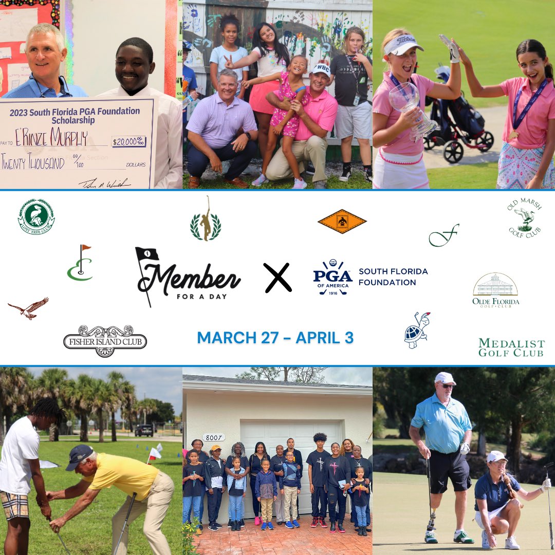 Support the SFPGA Foundation’s outreach efforts through our 2024 Member for a Day auction featuring rounds of golf on some of Florida’s finest courses! 🥳 Auction goes live tonight at 9:00 PM. go.memberforaday.co/sfpga/Campaign…