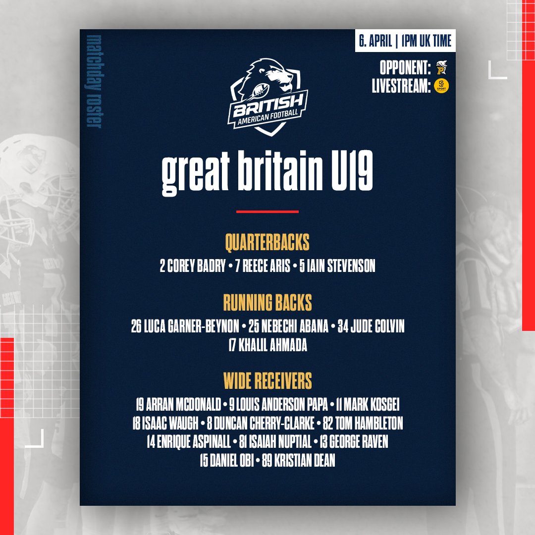British American Football tweet media