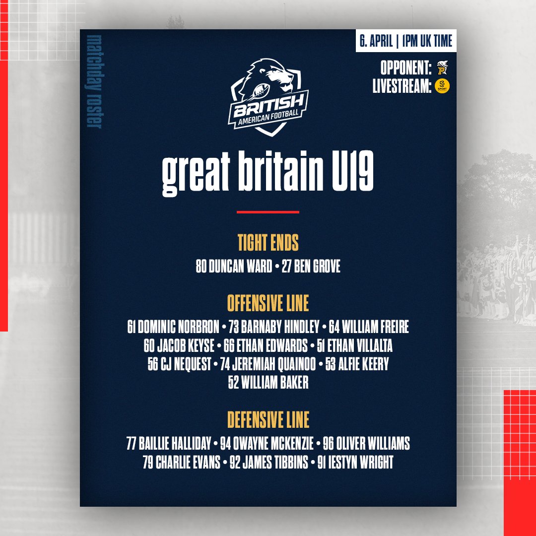 British American Football tweet media