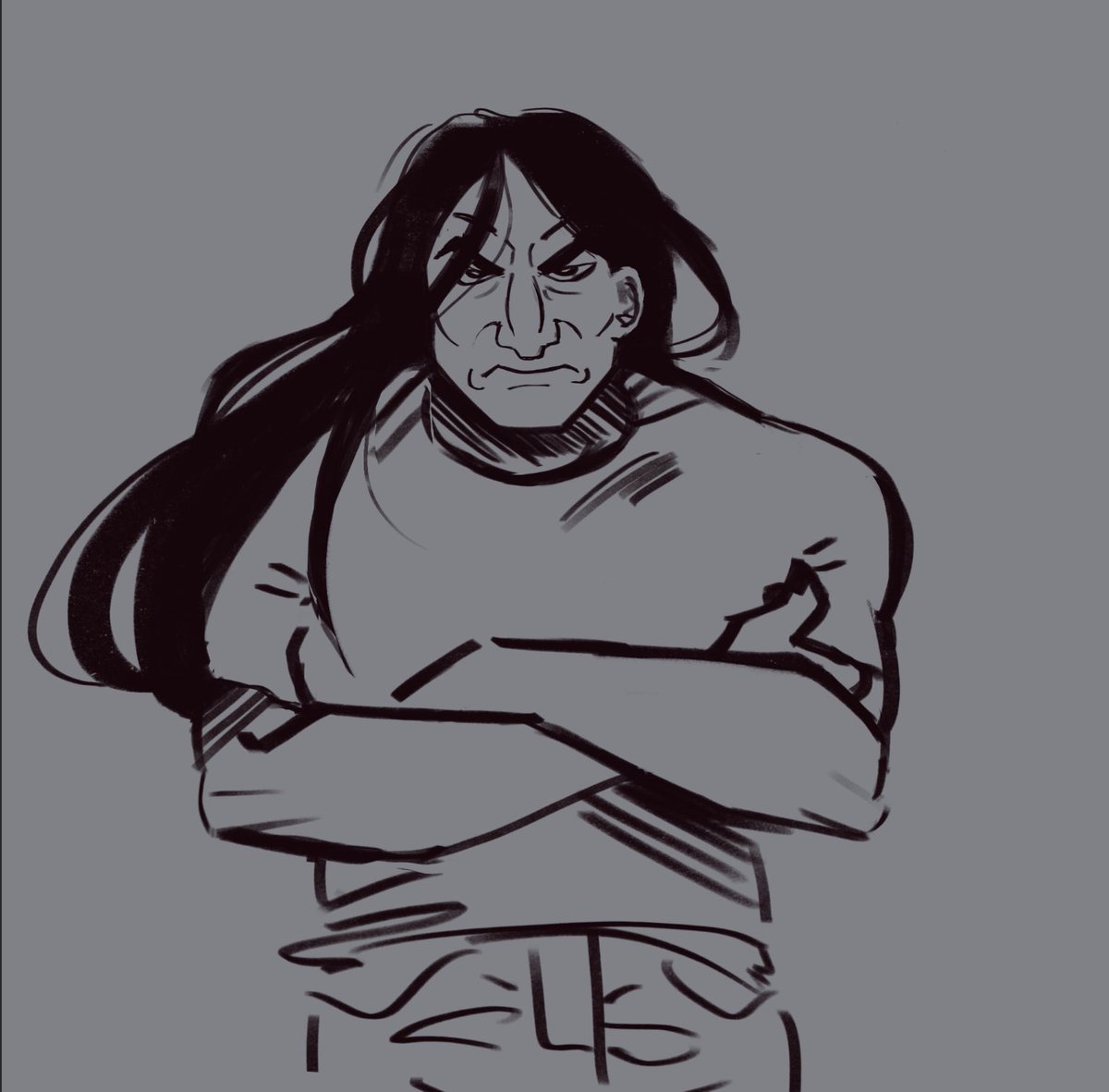 kexerrii's tweet photo. nathan explosion 💥 !!!!!!!! #metalapocalypse 
never drawn an actual man before 😢 .. be kind https://t.co/28mX5Kv9j7