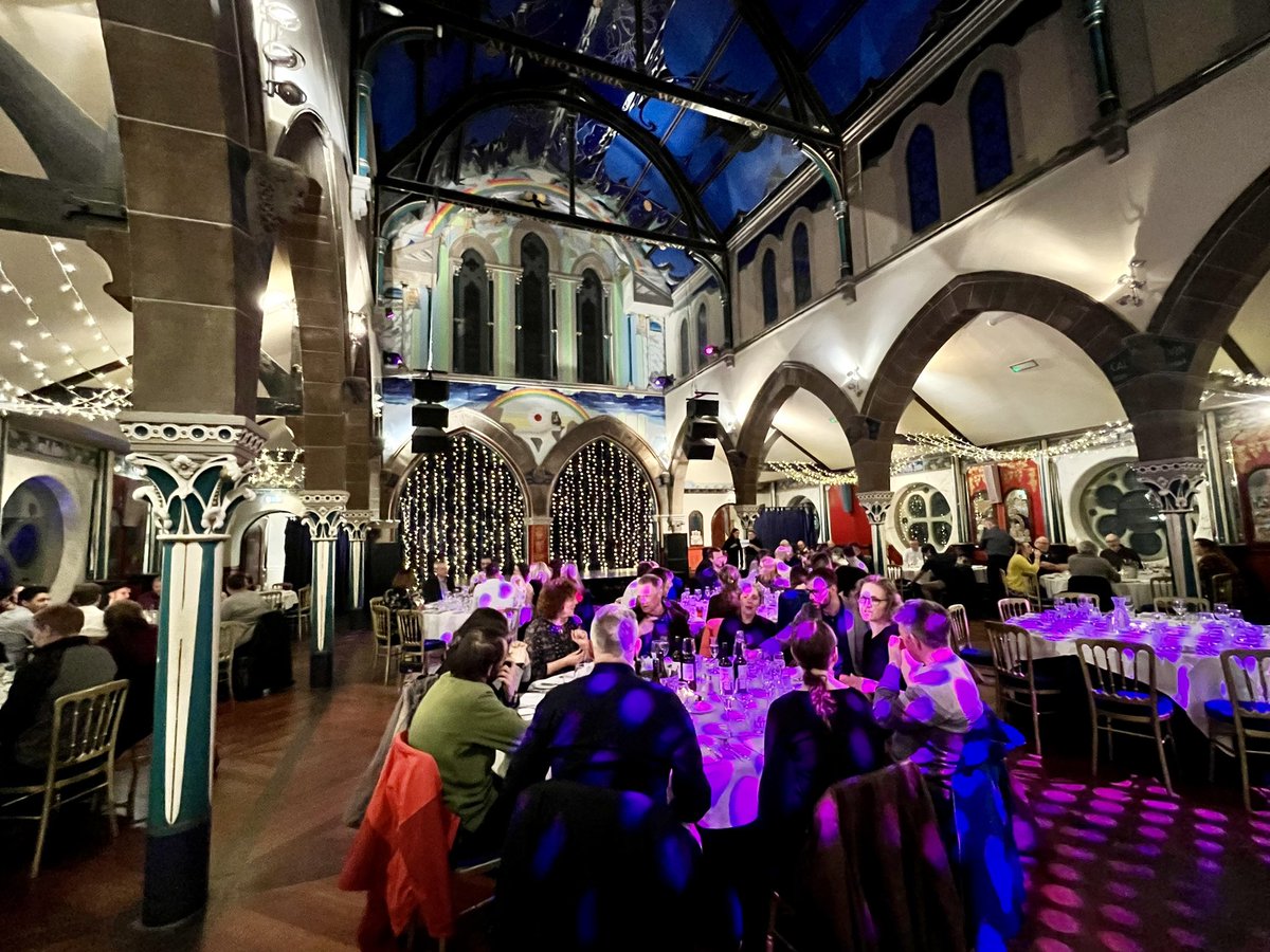 What a stunning venue for the conference meal! <a href="/OranMorGlasgow/">Òran Mór</a>