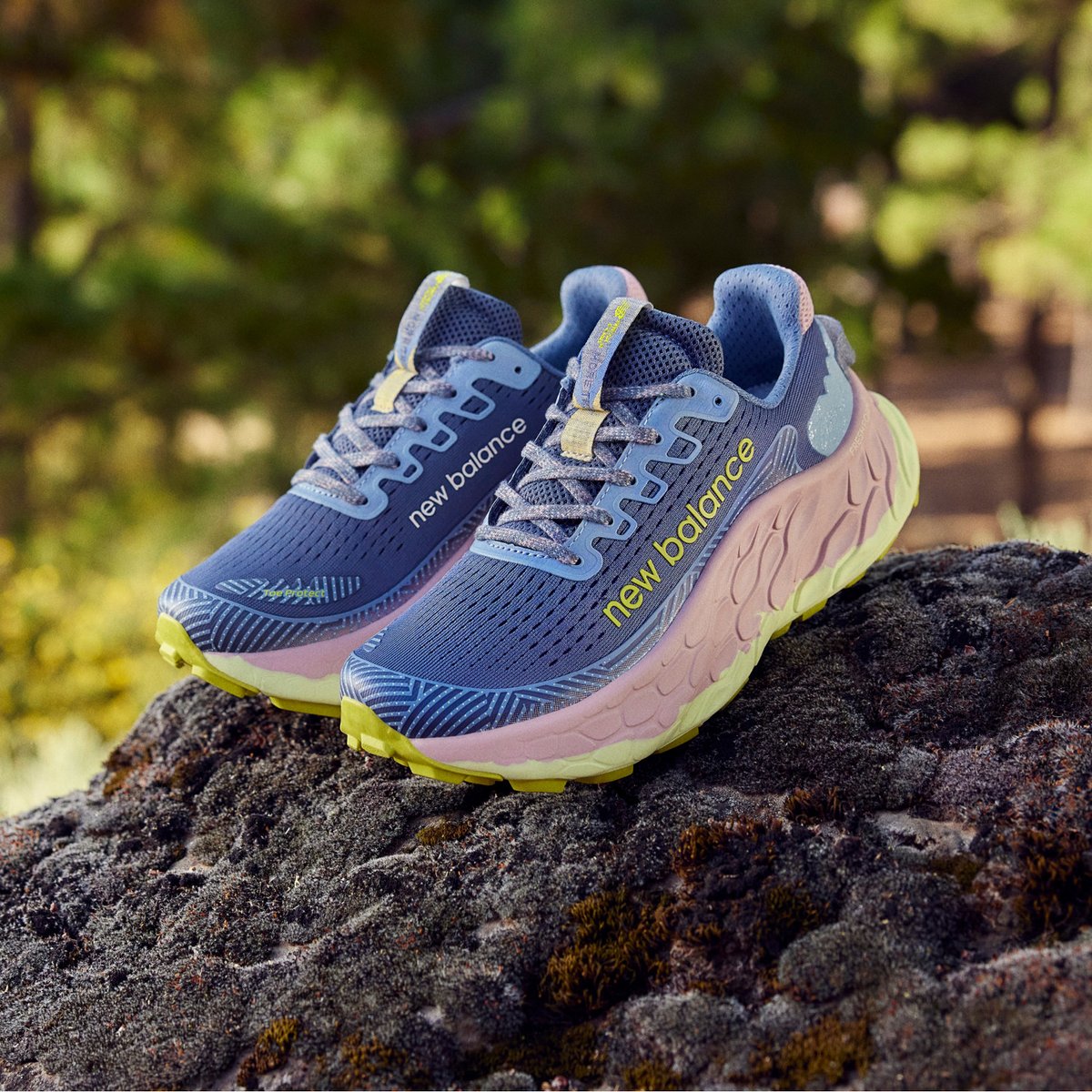 Fresh Foam X More Trail v3. 💥 Amortiguación en estado puro. Mantén tus pies frescos, cómodos y acolchados en todo momento. ☁️ 👟 #newbalancerunning #trailrunning