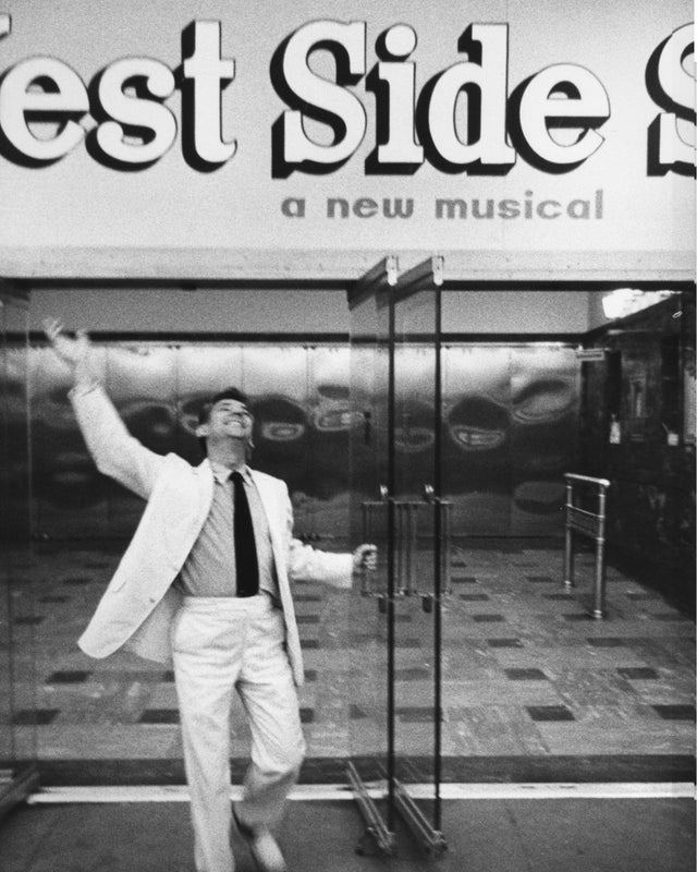 Happy #WorldTheatreDay!! What are your most memorable theater experiences? [📷 Leonard Bernstein outside the National Theatre in Washington, DC. Robert H. Phillips, photographer. Courtesy of The Library of Congress Music Division.]