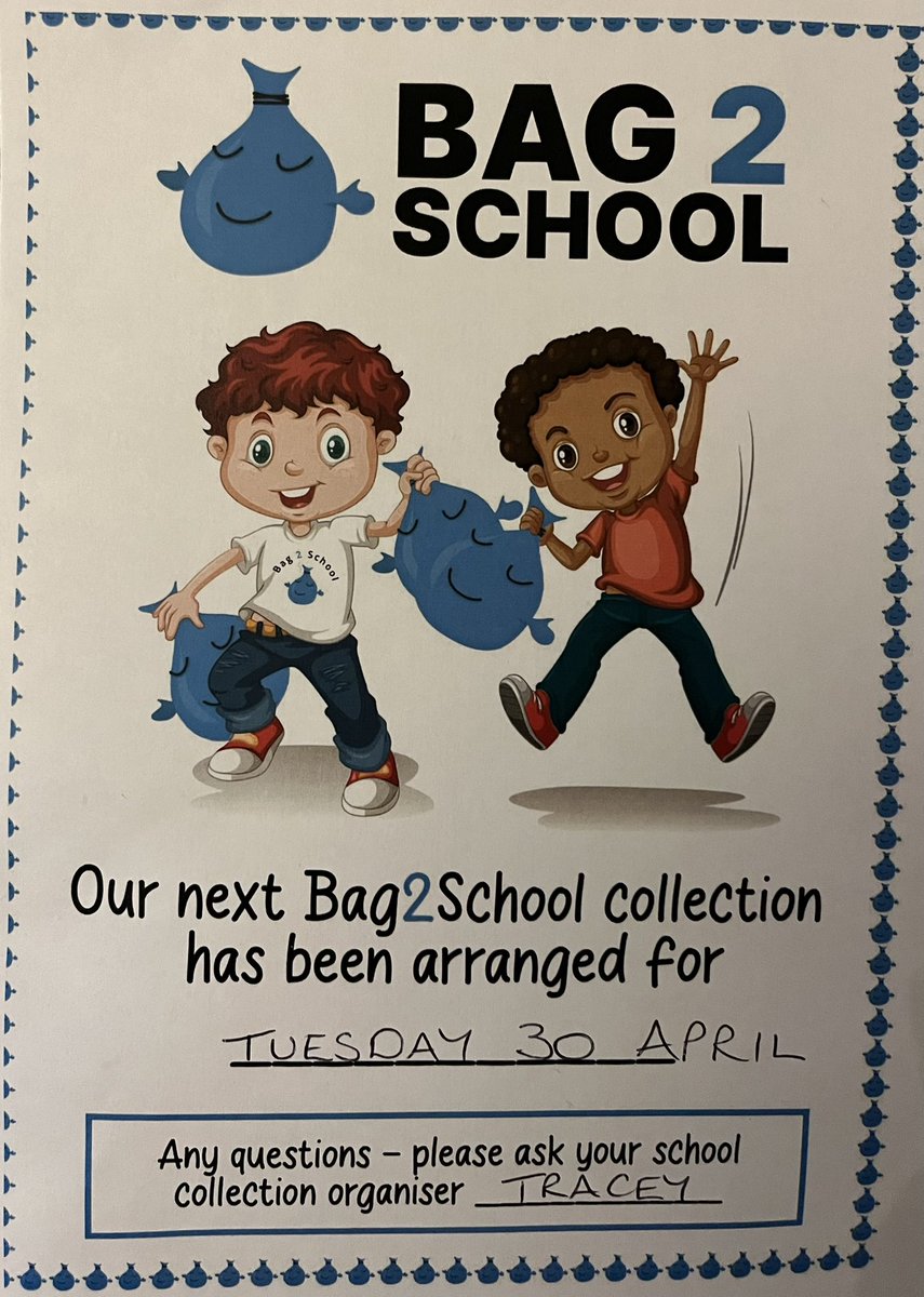 HomertonEYC's tweet photo. Adult and children’s clothes, towels, shoes, hats, belts, bags and bedding would all be welcome and you can use additional bags as well as your “bag to school” bag. https://t.co/XNq4xlIF9B