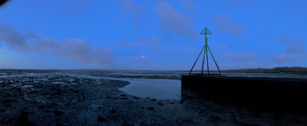 DrAlexFord's tweet photo. I’m knackered. 4am start and down on the beach before sun rise. Pretty confident Budds Farm was discharging sewage based on rainfall but the app was glitching. Appeared to be sewage washing up on incoming tide and southerly wind. Later confirmed over 20 hrs of discharges https://t.co/g6NN2qiZap