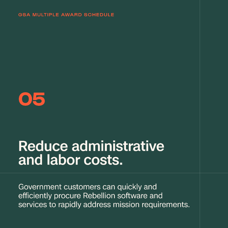 RebellionDef's tweet photo. Rebellion products and services are now on the GSA Schedule. But what does this actually mean? Swipe to learn more or read the full release: https://t.co/OmMswGa0Wh
#SoftwareDefinedDefense #NationalSecurity
