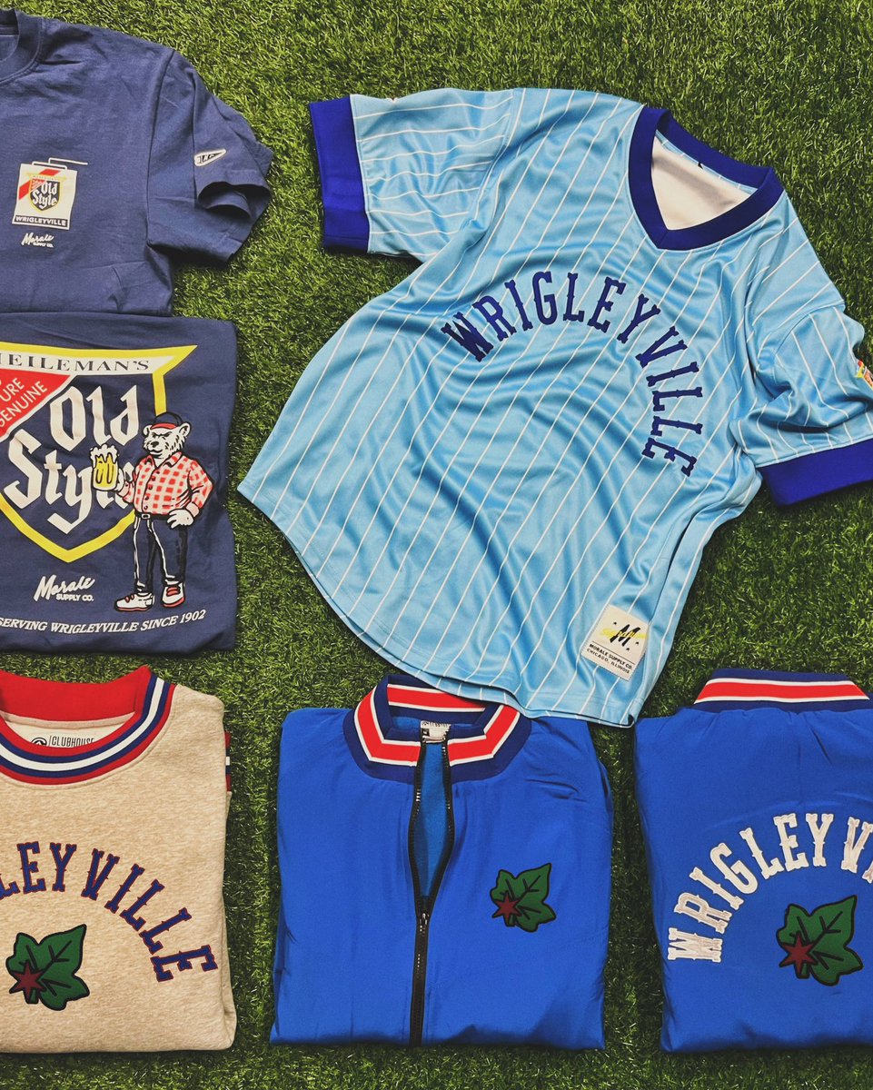 clubhouseatltc's tweet photo. Happy Baseball Season | Had fun developing this line for DOM 
+ Morale Supply Co. &amp; Old Style Beer https://t.co/uqj7zsKfpo