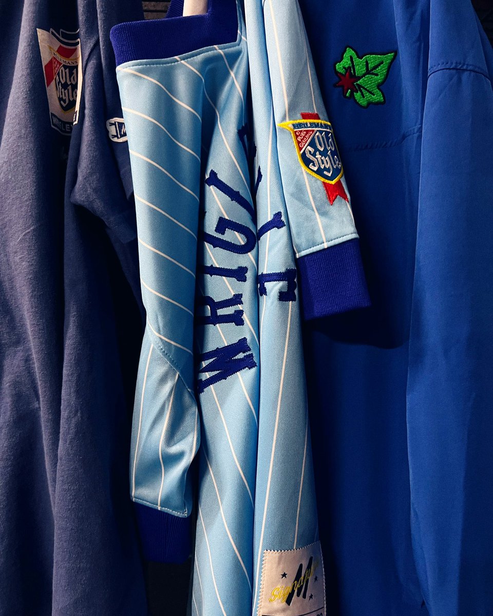 clubhouseatltc's tweet photo. Happy Baseball Season | Had fun developing this line for DOM 
+ Morale Supply Co. &amp; Old Style Beer https://t.co/uqj7zsKfpo