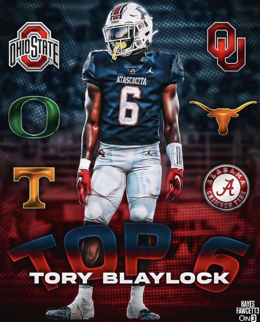 Friday March 29th @tory_blaylock6 will be Committing to one of these Universities!!!! @samspiegs @ChadSimmons_ @MikeRoach247 @SWiltfong247 @adamgorney @MarshallRivals