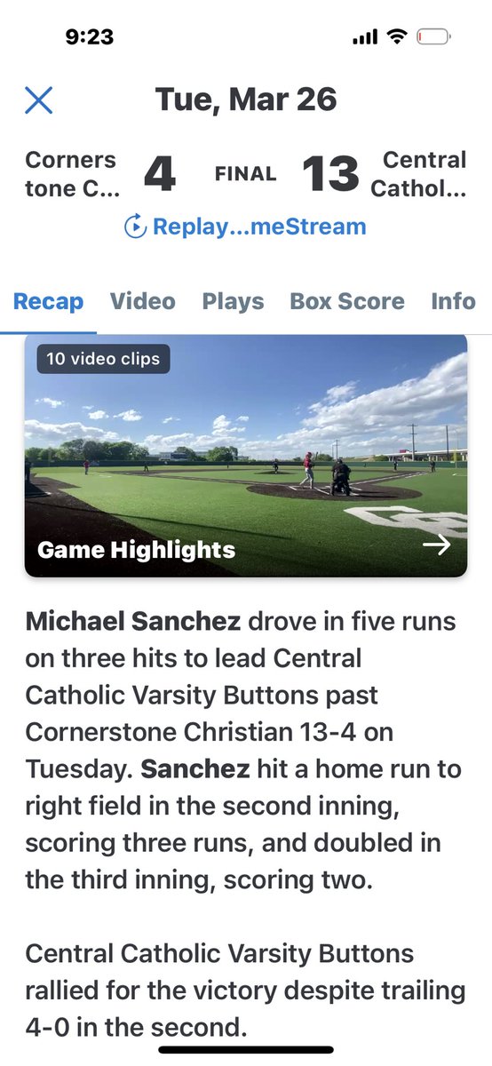 Michael Sanchez tweet media