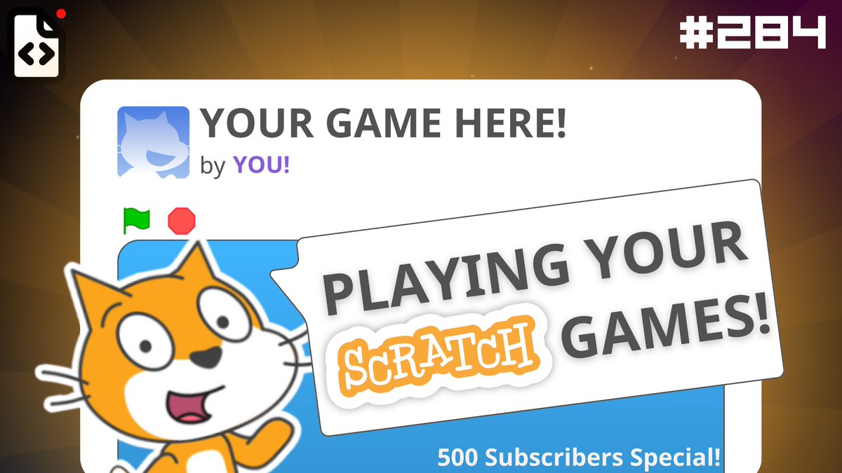 TSARPofficial's tweet photo. Episode #284 of #TSARP is going live in T-15 minutes!
We hit 500 subscribers so… We’re playing your @scratch games!
Click the link below to tune in!
https://t.co/4LPe79jFvW https://t.co/QOB7vCBxS2