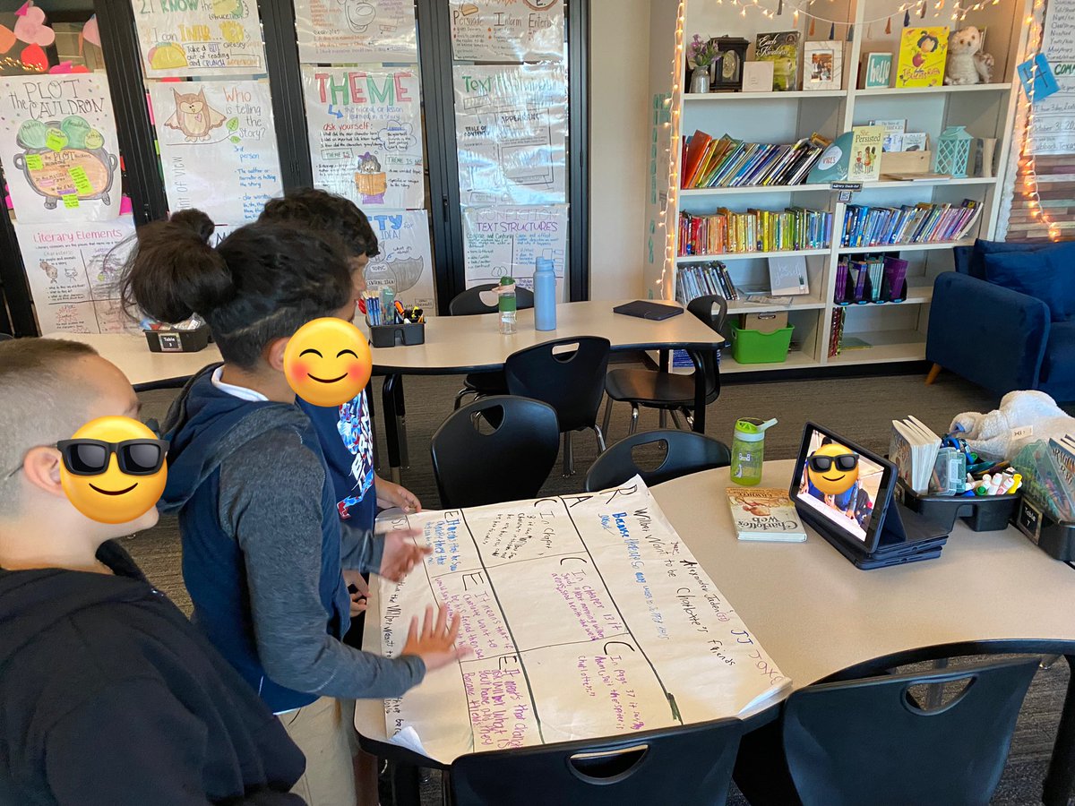 cbrookemcdowell's tweet photo. What can these current 3rd graders teach the incoming 3rd graders? Anything of course! 💥 Mrs. Morcom’s students are using Clips to record directions on how to use the RACES strategy in Writing! 🎦 I think we have some future educators in the building! #SEpirates @LCISDsouth https://t.co/YDdmuAJMNp