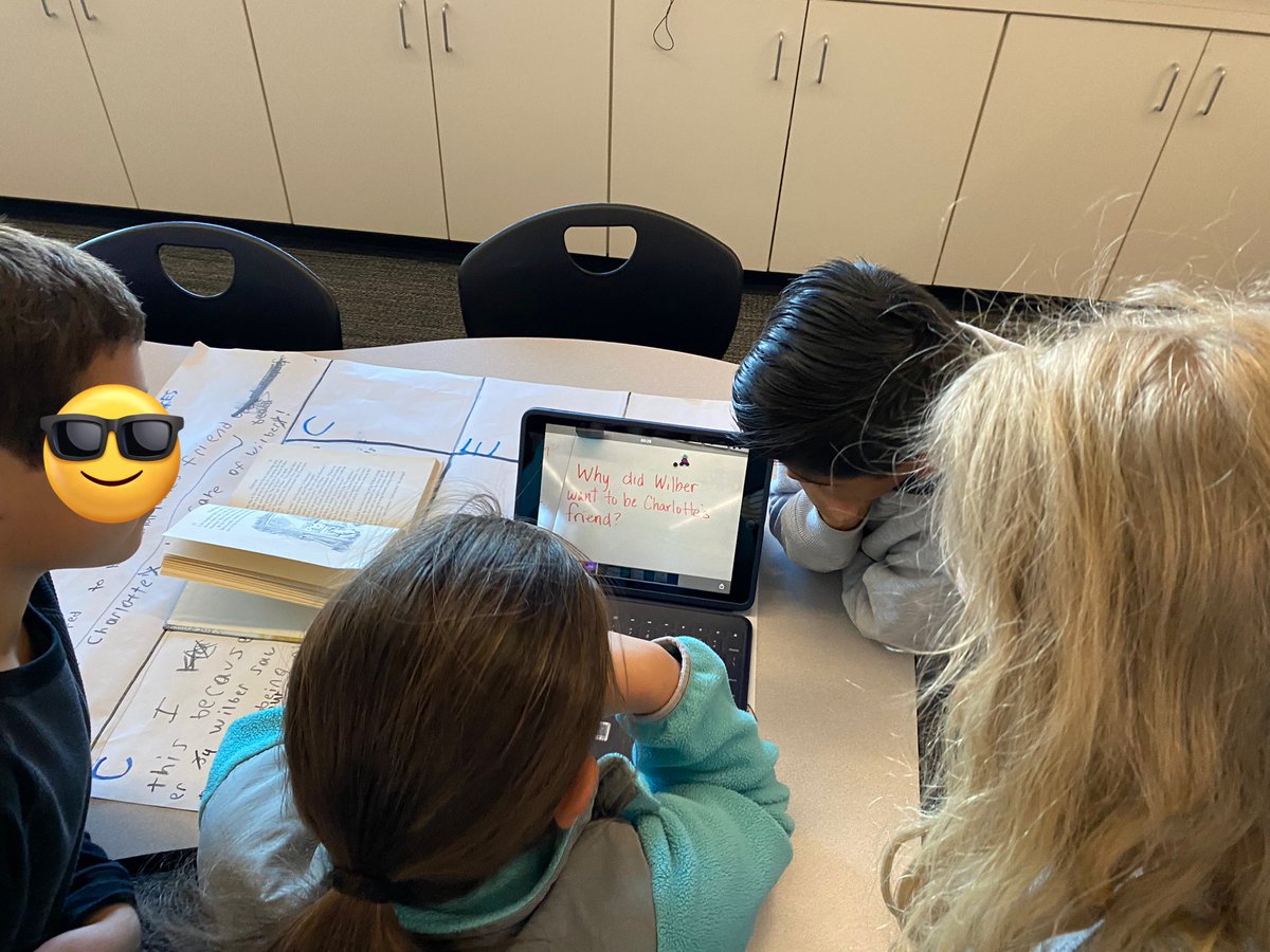 cbrookemcdowell's tweet photo. What can these current 3rd graders teach the incoming 3rd graders? Anything of course! 💥 Mrs. Morcom’s students are using Clips to record directions on how to use the RACES strategy in Writing! 🎦 I think we have some future educators in the building! #SEpirates @LCISDsouth https://t.co/YDdmuAJMNp
