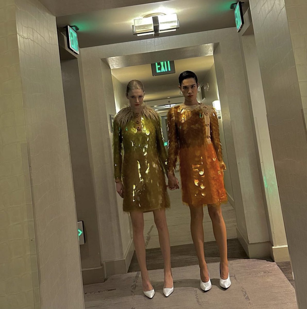 highendhomo's tweet photo. My sleep paralysis demons wear Prada https://t.co/58DCXpv6Uq
