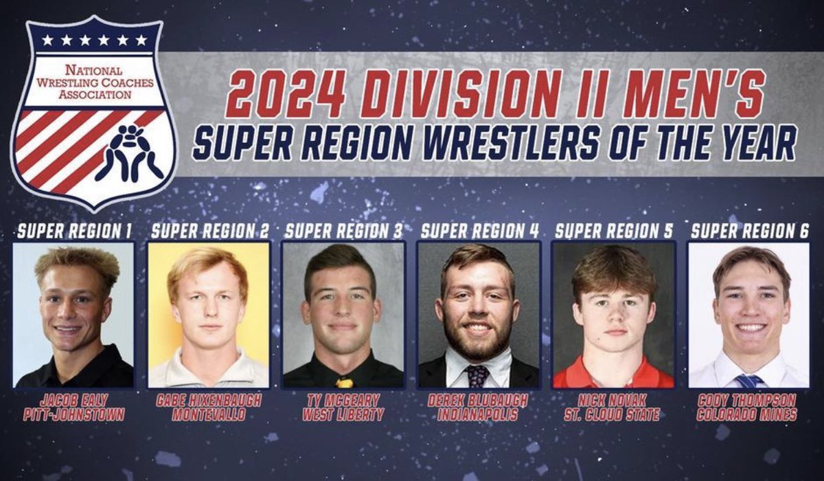 Jacob Ealy was announced Super Region 1 Wrestler of The Year! 

#upjwrestling #brothersforlife