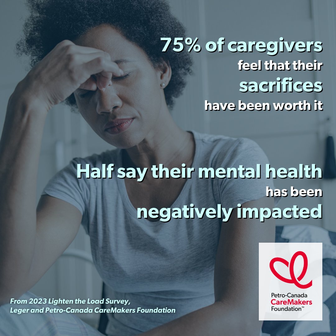 While providing care can be fulfilling, the pressures of caregiving often take a mental toll. At CareMakers, we support national & local organizations across the country with grants to help #LightenTheLoad for family caregivers. Learn more at: caremakers.ca/support-us #CareMakers