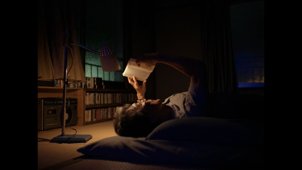balaahhh's tweet photo. A chilling movie

It portrays day to day life of Hirayama,a toilet cleaner in Tokyo. The way he sees the world is so beautiful. A must watch film. It's all about living in the present.

And he really got a 'W' playlist 
#perfectdays
"Next time is next time, now is now" https://t.co/wqwKqe33jw