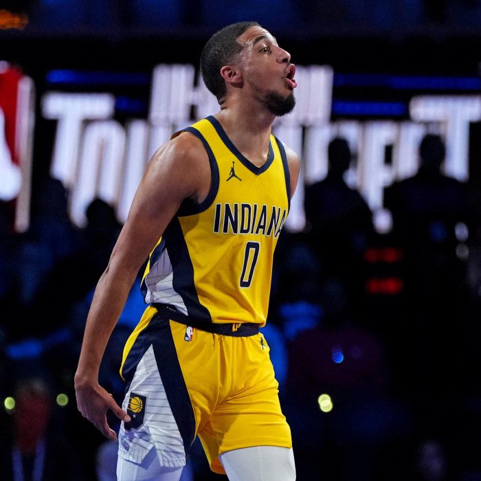 Taylor Swift was recently asked how she handles criticism 

“I get a lot of inspiration from Tyrese Haliburton. The media has tried to tear him down when he was struggling with an injury but he’s kept his head high. Now he’s returning to All-NBA form.”

Taylor knows ball.