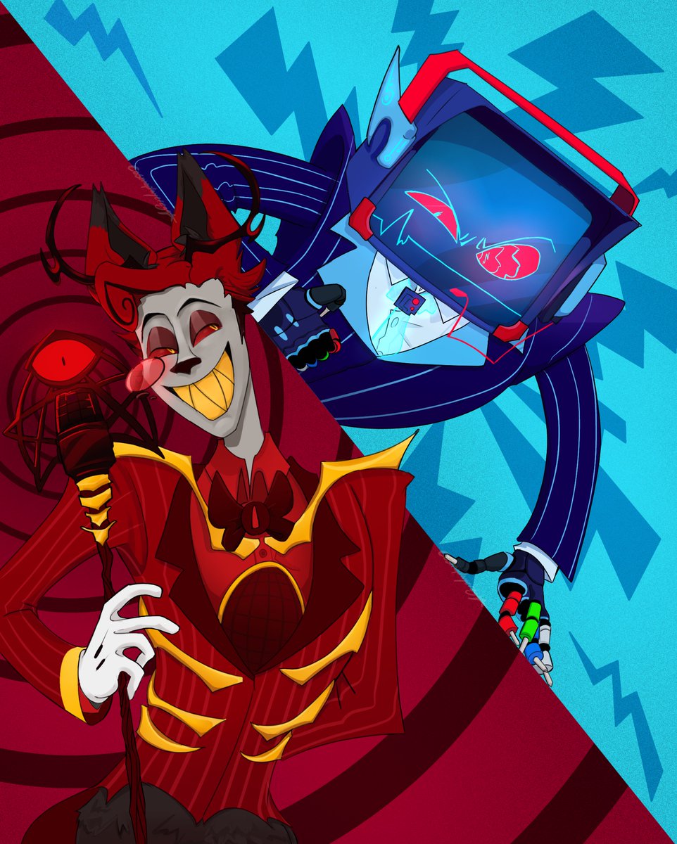 cosmoplayeregg's tweet photo. Alasturd versus box who gonna win
#HazbinHotel #hazbin #HazbinHotelVox #hazbinhotelalastor https://t.co/pX3i3uGQGf