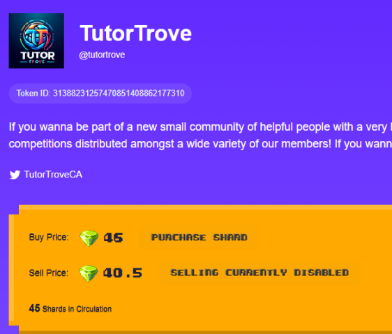 TutorTroveCA's tweet photo. Join the TutorTrove Guild - Official Discord server 

https://t.co/p0U7BZfApe

-we have 1 Shard and 10 pixel to giveaway in 24hs for one lucky player!!!   

-who RT this post and follow us📷 

Goodluck! 🥳
https://t.co/DiiU3E0ou8

#p2e #pixelsp2e #pixels #ronin #Giveaway #TutorTrove.