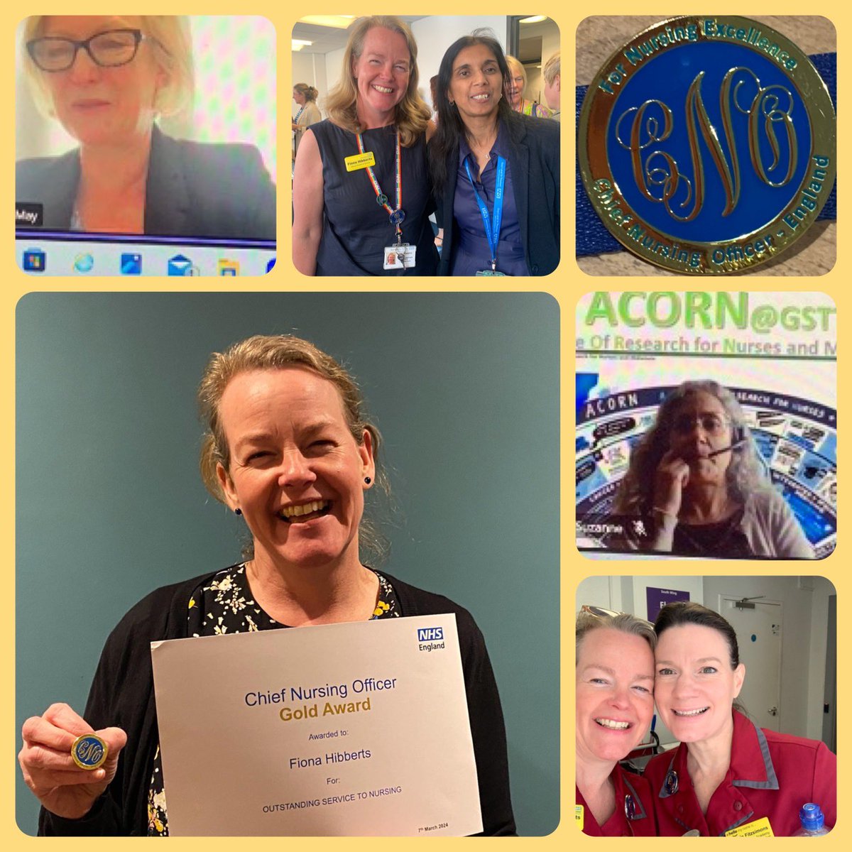 An incredible surprise 😳 honoured and humbled 🥰and in huge recognition of the amazing people, colleagues & teams I’ve worked with over the years 🙌as I start the new chapter @UHNM_NHS Thank-you @GSTTnhs @avey_bhatia @szbench @RoisinRoycroft @CNOEngland #teamcno @Antonialynch