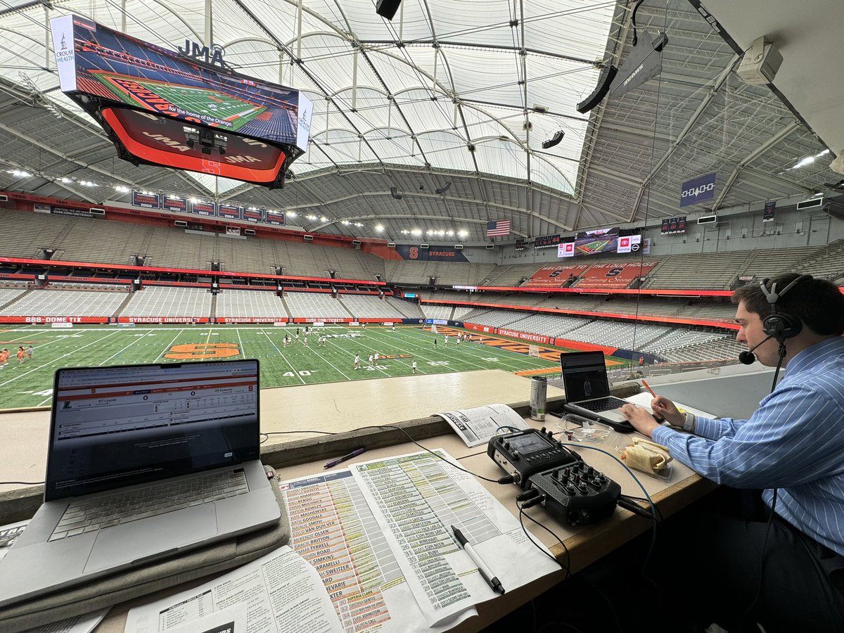 A Dogfight in the Dome! 🐾

Join @IanNicholasTV and I at 4pm as @CuseWLAX puts @LoyolaWLax’s perfect record to the test.

📻: z89online.com